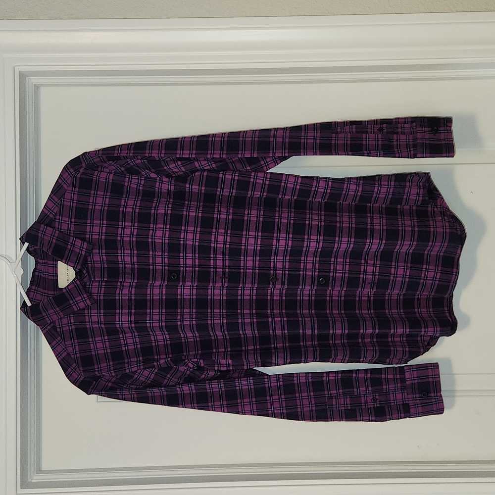 NWOT American Eagle Classic Fit Plaid Button Down Shirt